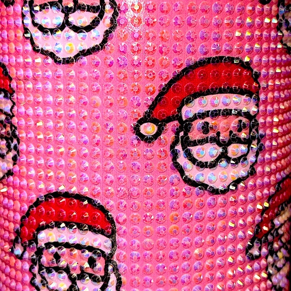 Pink Diamond Santa Tumbler - Picture 2 of 4